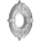 Ekena Millwork Attica PVC Medallion (Canopies up to 4 1/8"), 10"OD x 3 1/2"ID x 3/4"P, Satin Hunt Club Green CMP10ATGHC - alternate 4